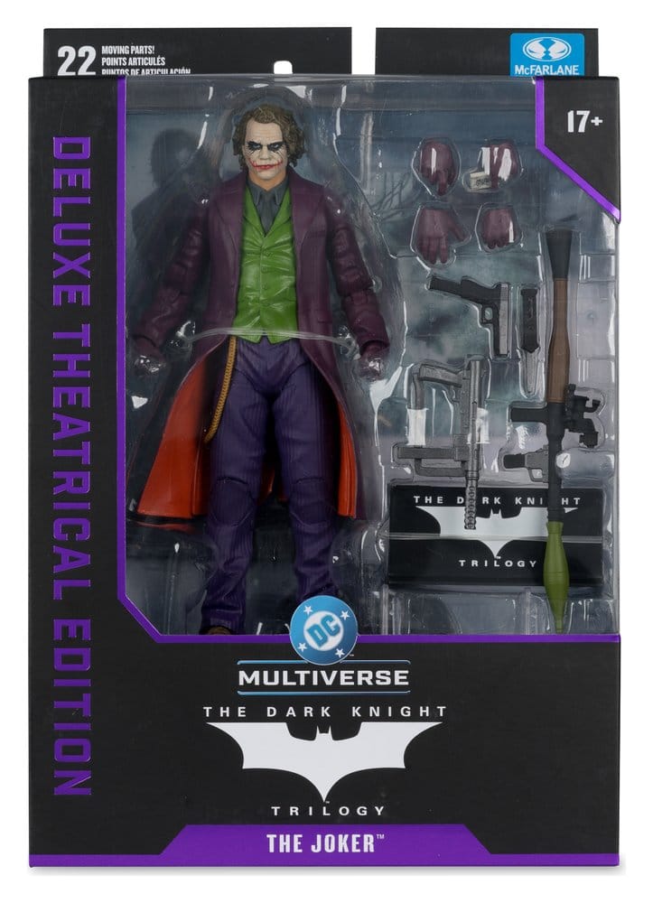 The Dark Knight DC Multiverse Deluxe Theatrical Edition Actionfigur Joker 18 cm Image 8