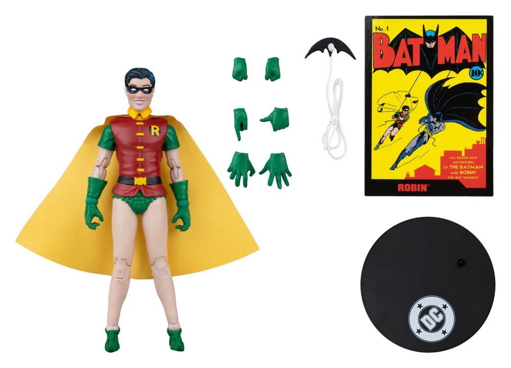 DC Direct Page Punchers Actionfigur Robin Dick Grayson (Batman #1) (Red Platinum Edition) 14 cm Image 3