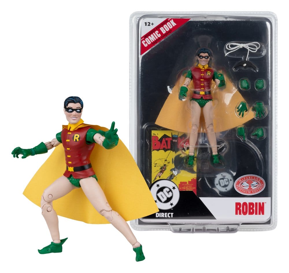 DC Direct Page Punchers Actionfigur Robin Dick Grayson (Batman #1) (Red Platinum Edition) 14 cm Image 5