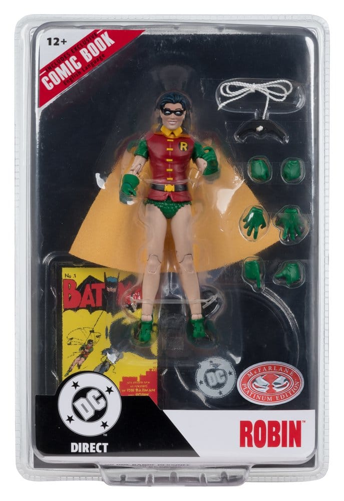 DC Direct Page Punchers Actionfigur Robin Dick Grayson (Batman #1) (Red Platinum Edition) 14 cm Image 8