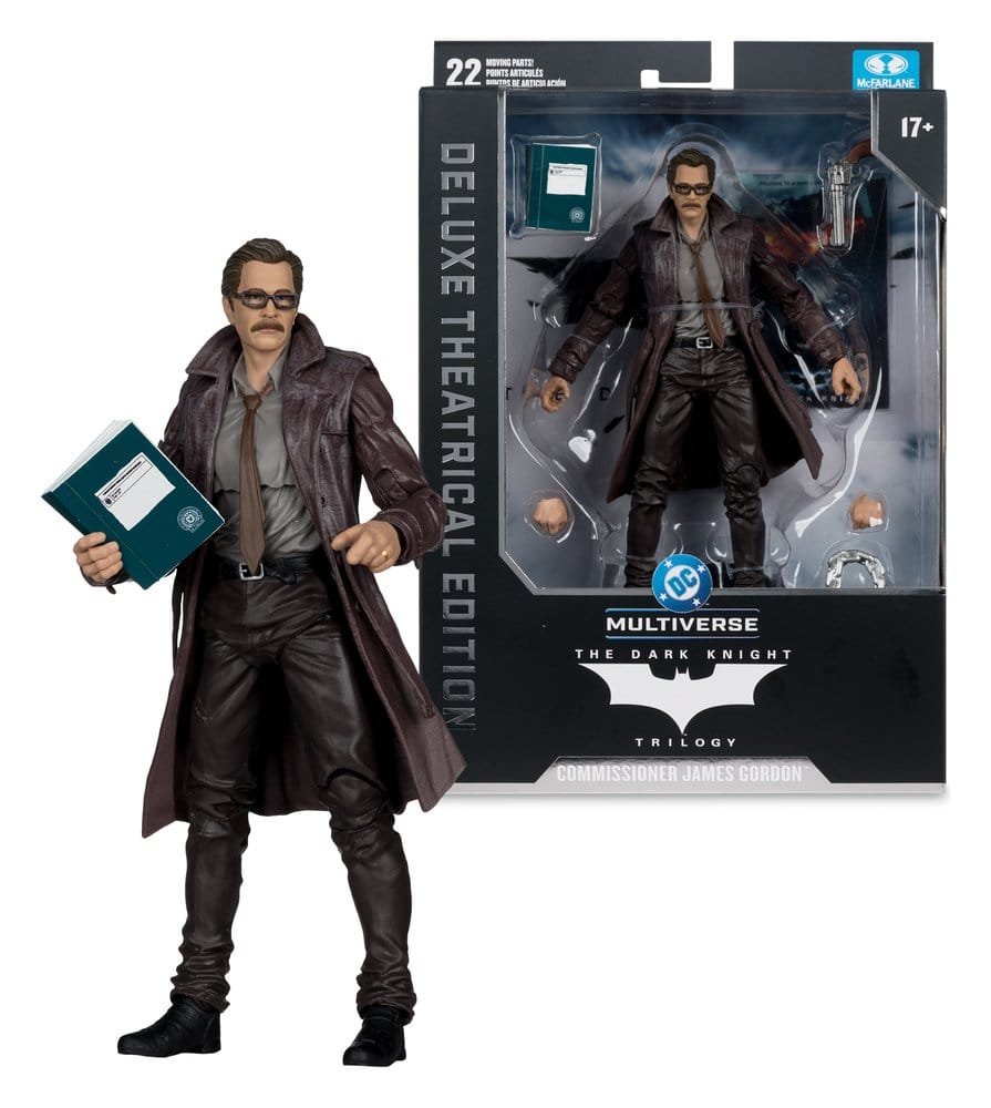 DC Multiverse Actionfigur Commissioner James Gordon (The Dark Knight Trilogy) Deluxe Theatrical Edition 18 cm Image 4