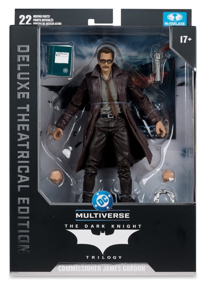 DC Multiverse Actionfigur Commissioner James Gordon (The Dark Knight Trilogy) Deluxe Theatrical Edition 18 cm Image 7