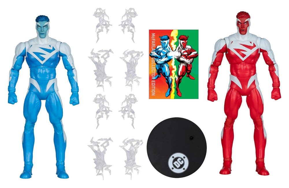 DC Multiverse Actionfiguren 2er-Pack Superman Blue vs. Superman Red (Gold Label) 18 cm Image 2