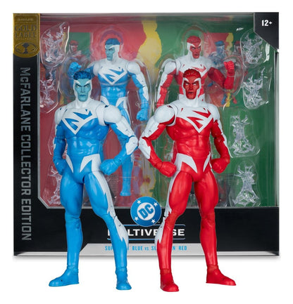 DC Multiverse Actionfiguren 2er-Pack Superman Blue vs. Superman Red (Gold Label) 18 cm Image 5