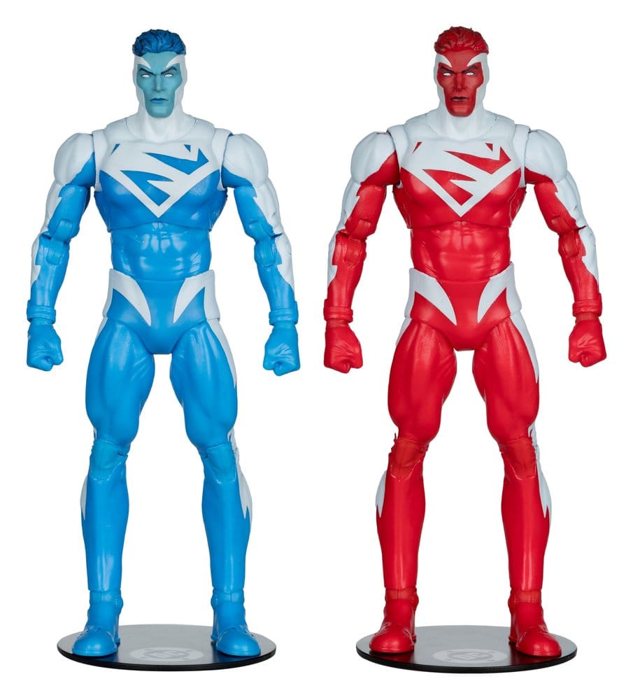 DC Multiverse Actionfiguren 2er-Pack Superman Blue vs. Superman Red (Gold Label) 18 cm Image 6