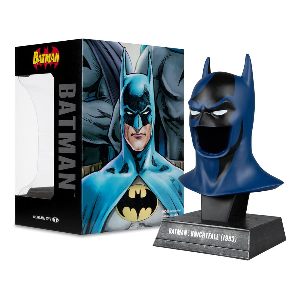 Batman: Knightfall DC Direct Mini-Replik 1/3 Batman Maske 19 cm Image 2