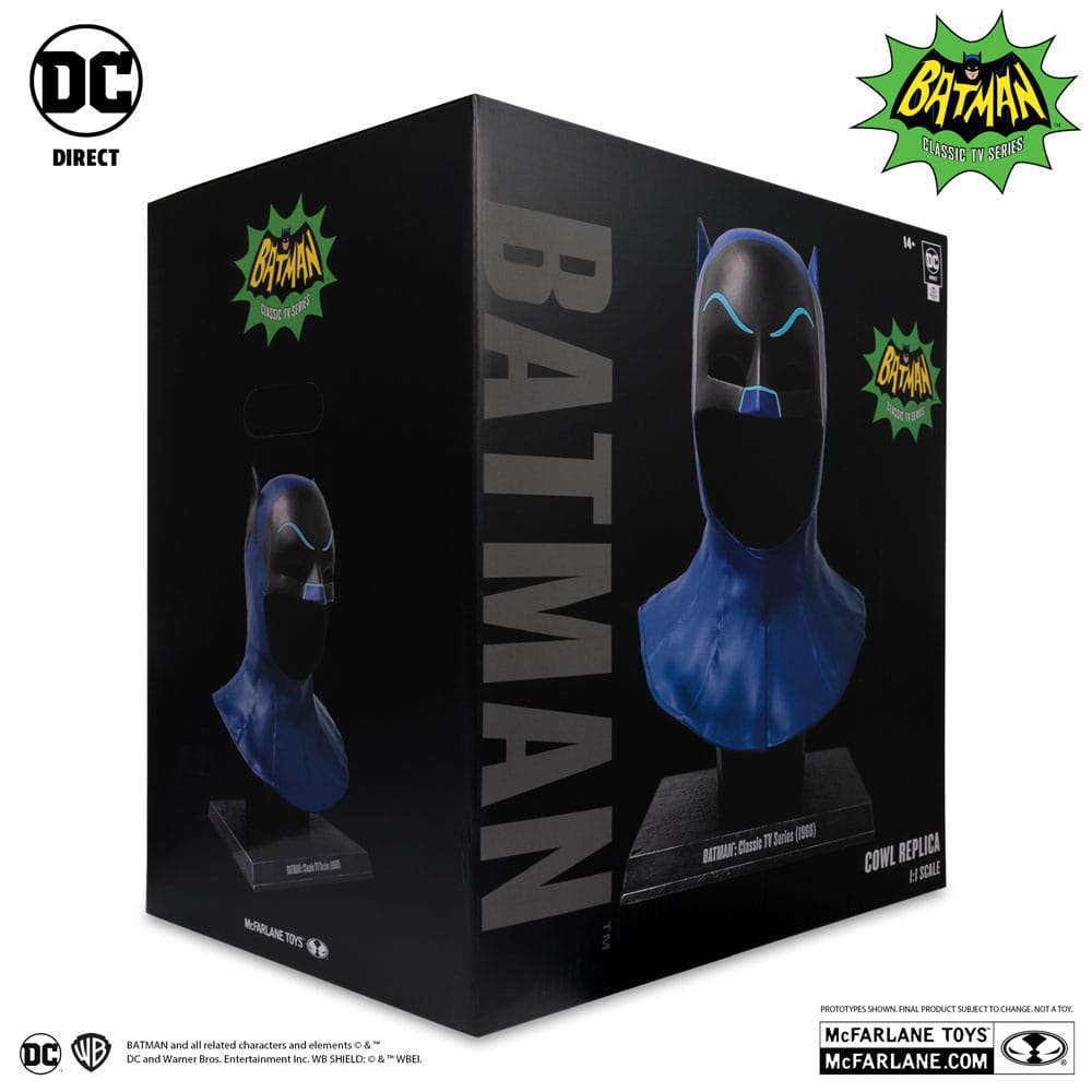 Batman 1966 DC Direct Replik 1/1 Batman Maske 53 cm Image 9
