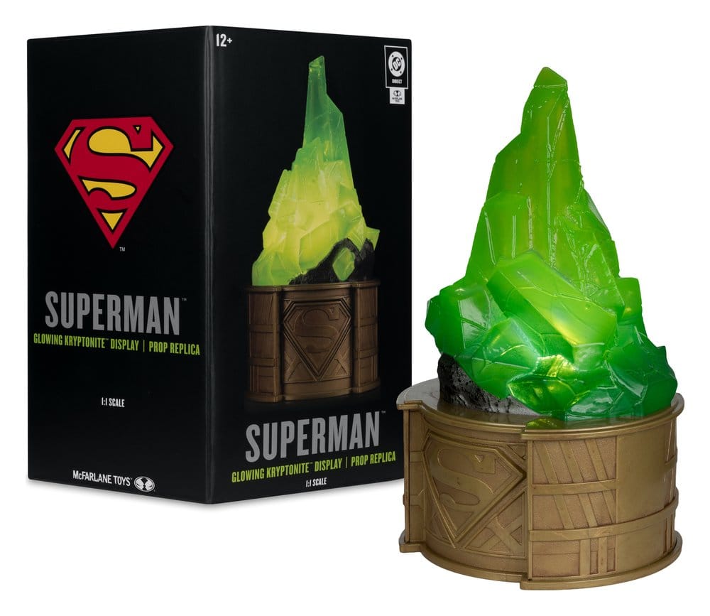 Superman DC Direct Replik 1/1 Kryptonite Display (Gold Label) 18 cm Image 2
