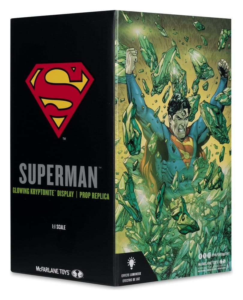 Superman DC Direct Replik 1/1 Kryptonite Display (Gold Label) 18 cm Image 9