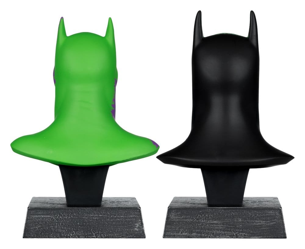 Batman DC Direct Mini-Replik 1/3 2er-Pack Batman Masken Hush & Knightfall (Jokerized) (Gold Label) 18 cm Image 4
