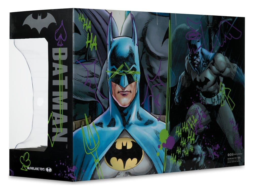 Batman DC Direct Mini-Replik 1/3 2er-Pack Batman Masken Hush & Knightfall (Jokerized) (Gold Label) 18 cm Image 7