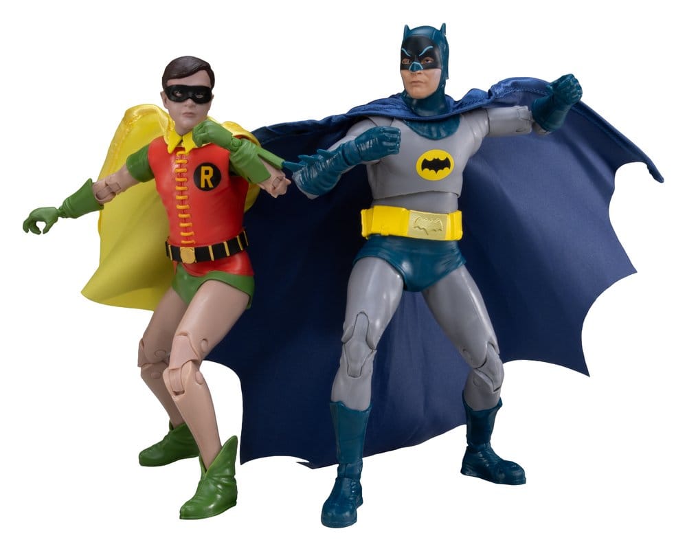 Batman Classic TV Series DC Multiverse McFarlane Collector Edition Actionfiguren 2er-Pack Batman und Robin 18 cm Image 2