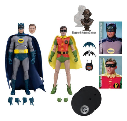 Batman Classic TV Series DC Multiverse McFarlane Collector Edition Actionfiguren 2er-Pack Batman und Robin 18 cm Image 3