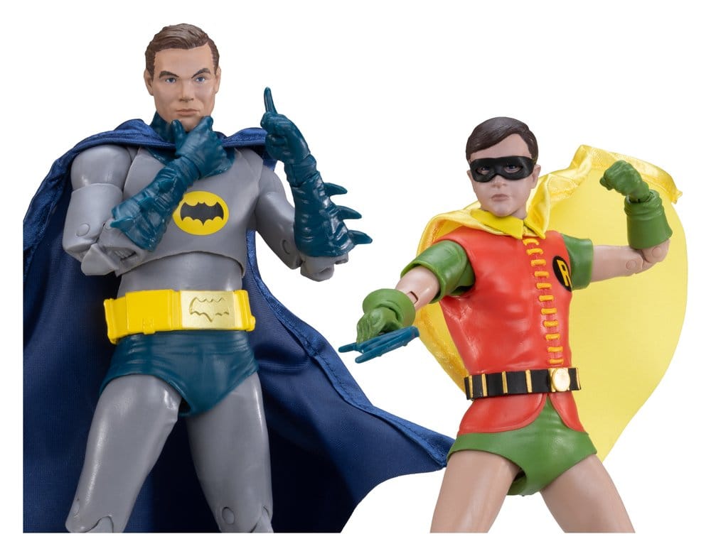 Batman Classic TV Series DC Multiverse McFarlane Collector Edition Actionfiguren 2er-Pack Batman und Robin 18 cm Image 5