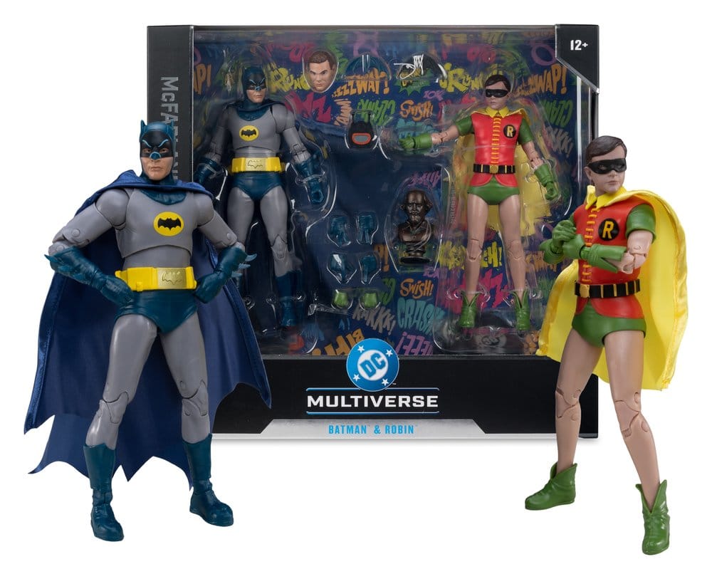 Batman Classic TV Series DC Multiverse McFarlane Collector Edition Actionfiguren 2er-Pack Batman und Robin 18 cm Image 7