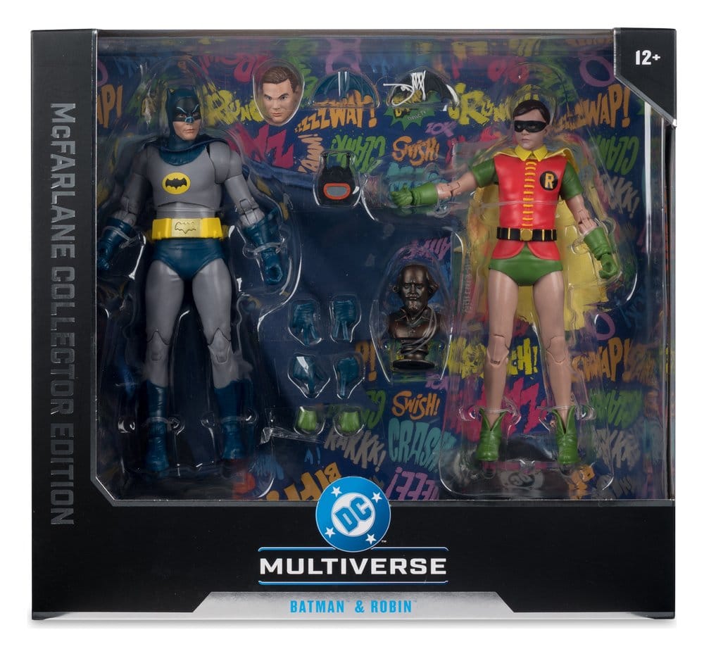 Batman Classic TV Series DC Multiverse McFarlane Collector Edition Actionfiguren 2er-Pack Batman und Robin 18 cm Image 10
