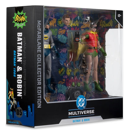 Batman Classic TV Series DC Multiverse McFarlane Collector Edition Actionfiguren 2er-Pack Batman und Robin 18 cm Image 11