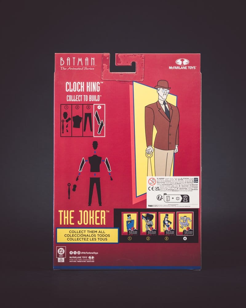 Batman: The Animated Series DC Direct Build-A Actionfigur Wave 7 Joker (Blue Suit) (Platinum Edition) 15 cm Image 2