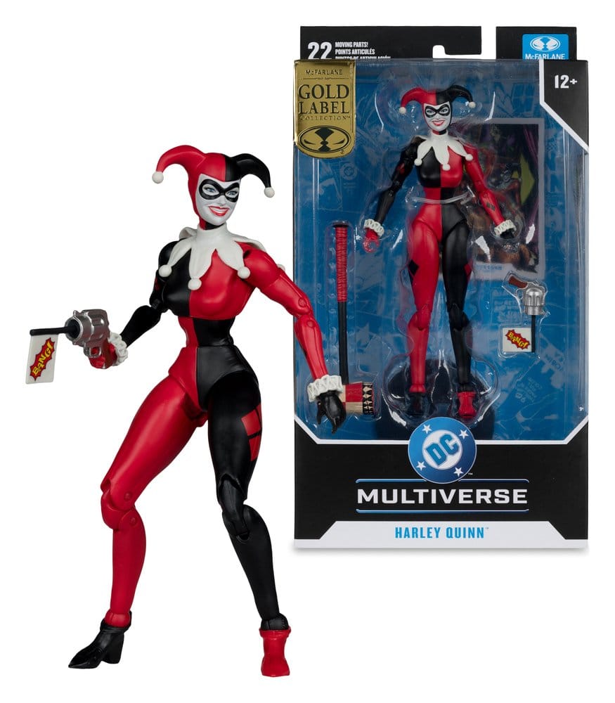 DC Multiverse Actionfigur Harley Quinn (DC Classic) (Gold Label) 18 cm Image 4