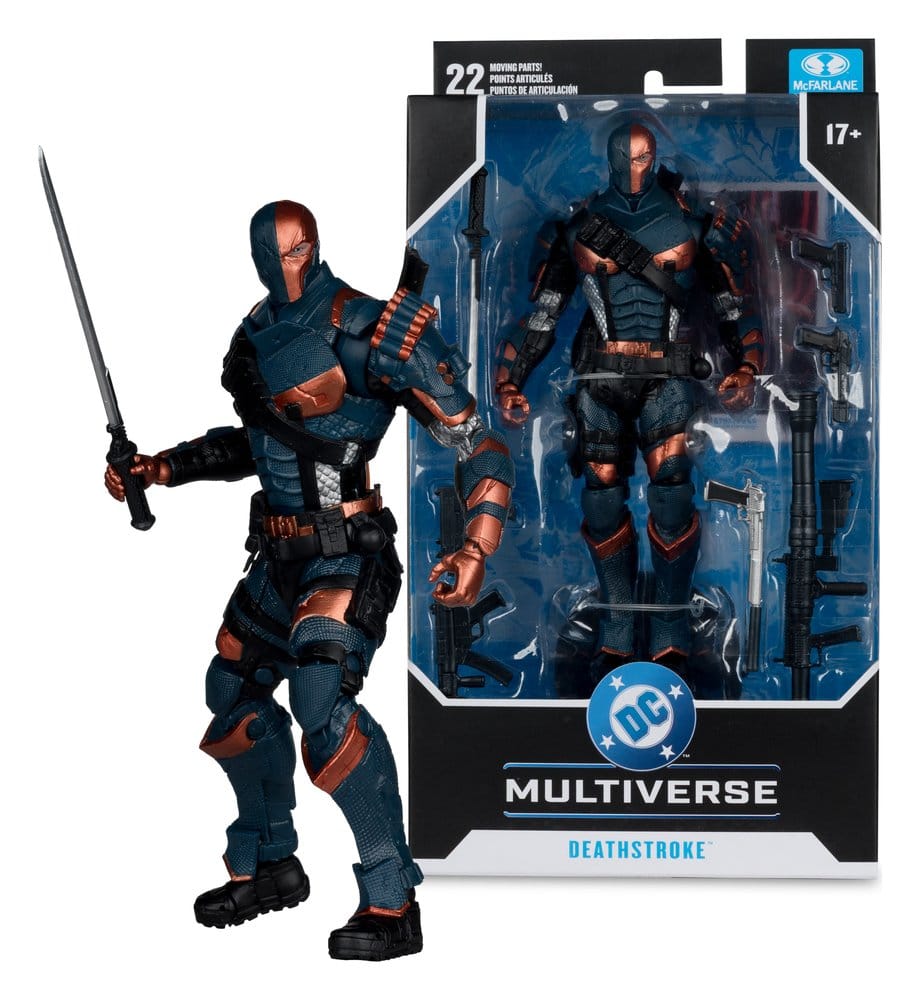 Arkham Origins DC Multiverse Actionfigur Deathstroke 19 cm Image 4