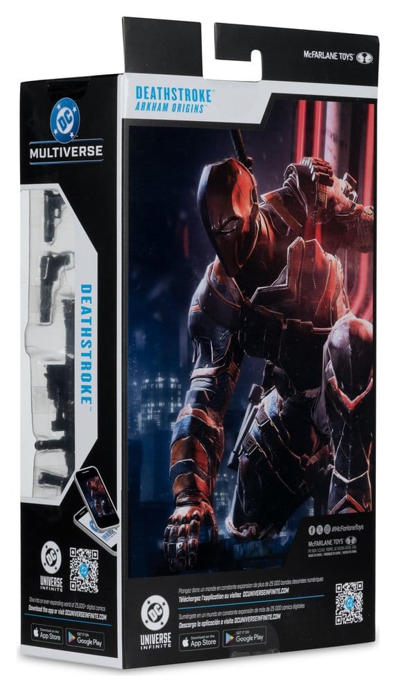 Arkham Origins DC Multiverse Actionfigur Deathstroke 19 cm Image 9