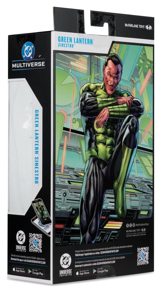 DC Multiverse Actionfigur Green Lantern Sinestro (Green Lantern Corps 1) 18 cm Image 9