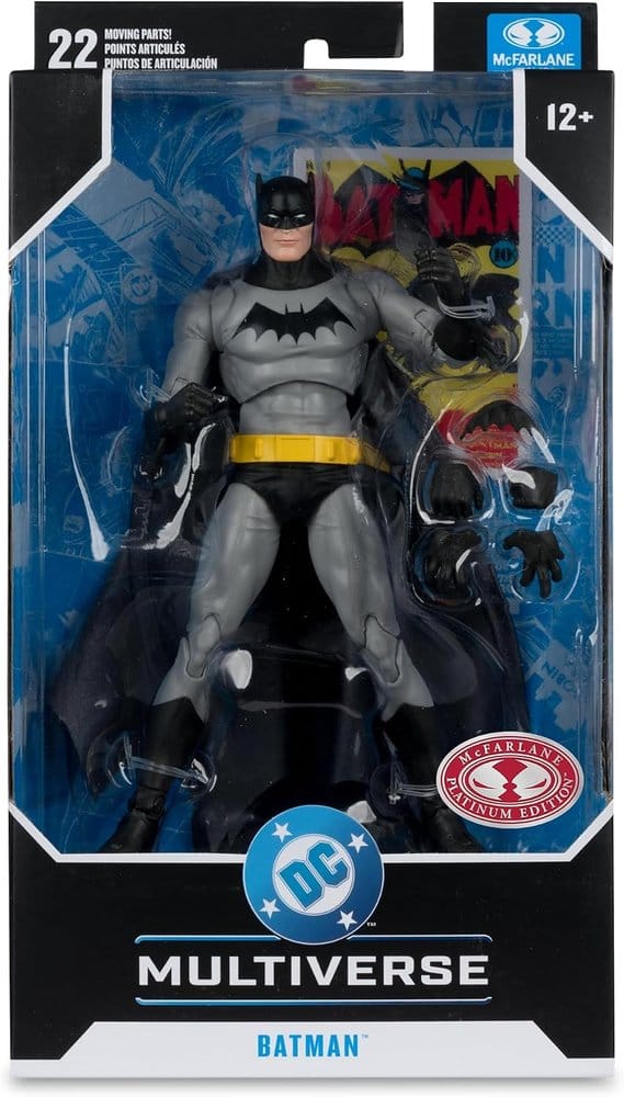 DC Multiverse Actionfigur Batman (Batman #1) 18 cm (Platinum Edition) Image 3