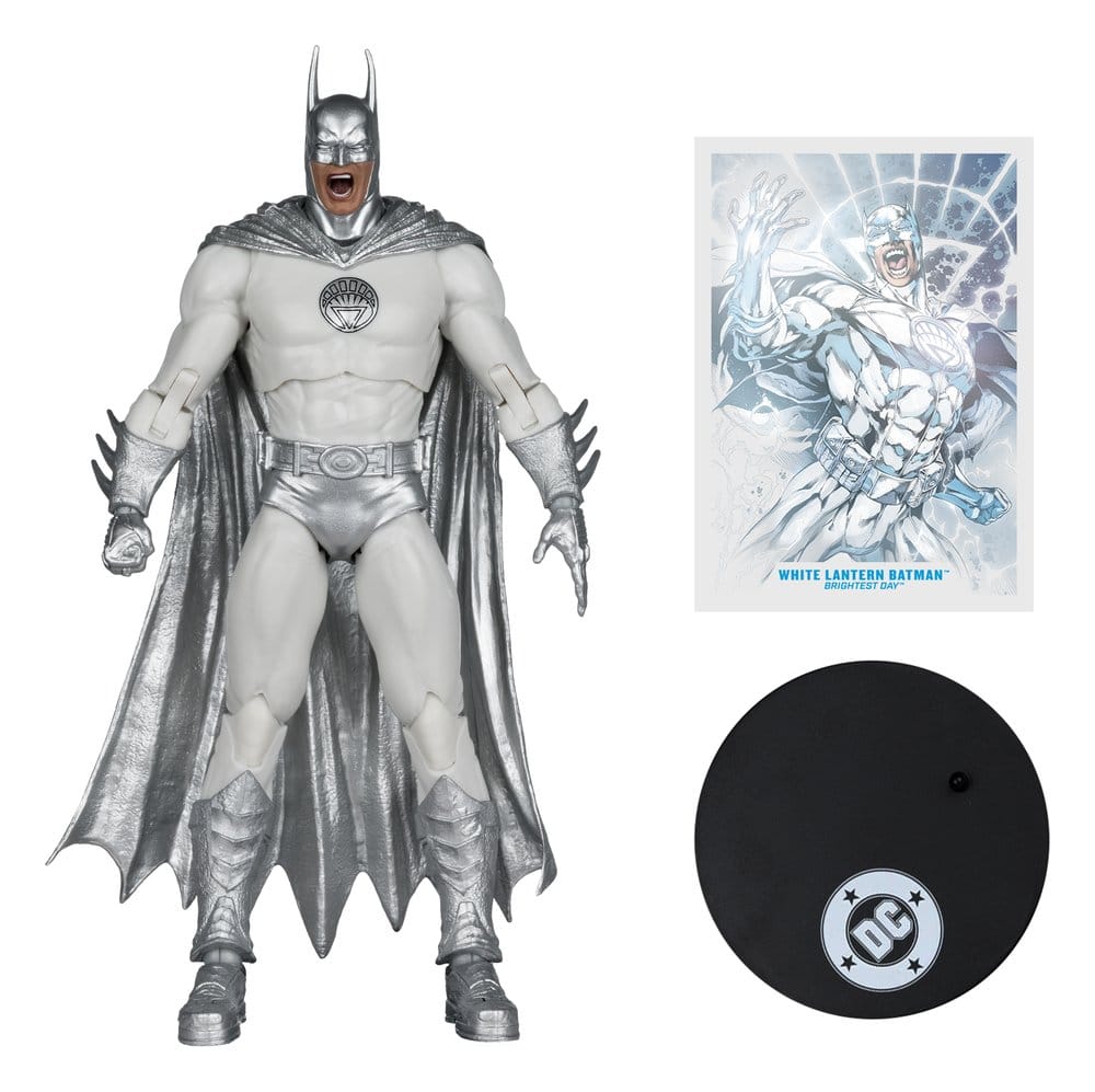 DC Multiverse Actionfigur White Lantern Batman (Brightest Day) (Red Platinum Edition) 18 cm Image 2