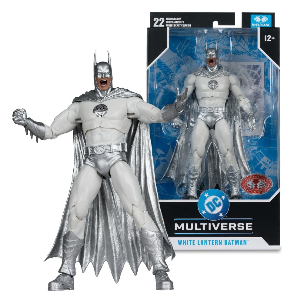 DC Multiverse Actionfigur White Lantern Batman (Brightest Day) (Red Platinum Edition) 18 cm Image 4