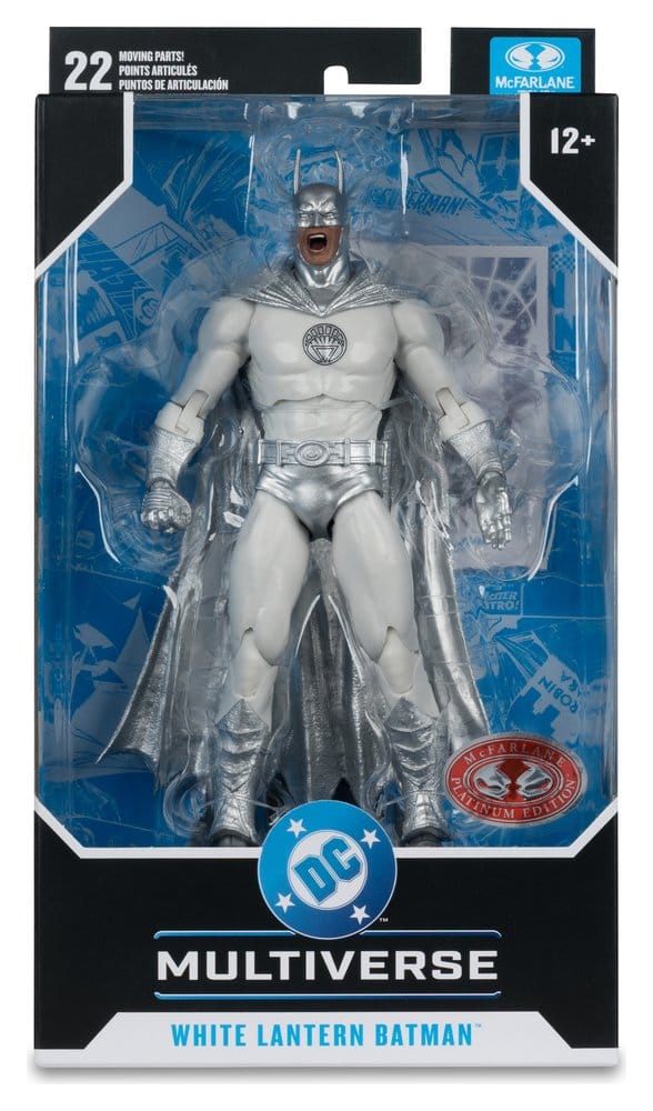 DC Multiverse Actionfigur White Lantern Batman (Brightest Day) (Red Platinum Edition) 18 cm Image 7