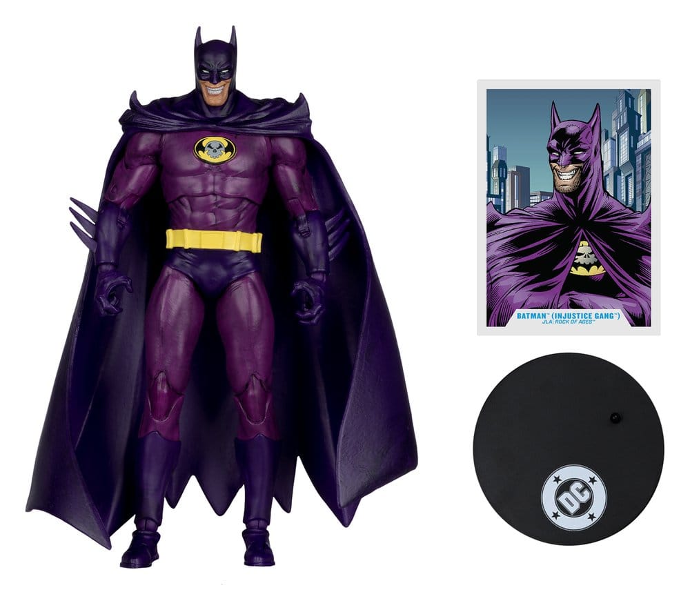 DC Multiverse Actionfigur Batman (Injustice Gang) (JLA: Rock of Ages) (Red Platinum Edtion) 18 cm Image 2