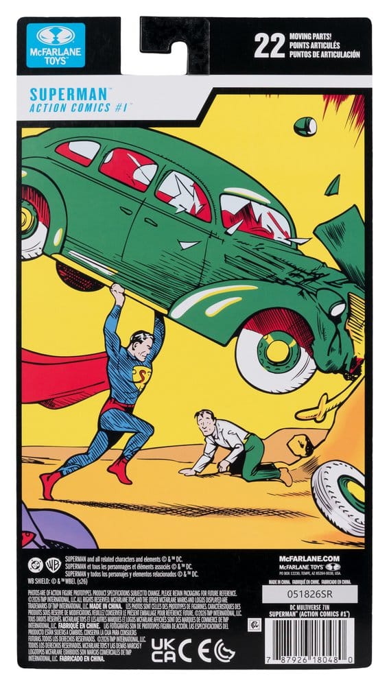 DC Multiverse Actionfigur Superman (Action Comics #1) 18 cm Image 6