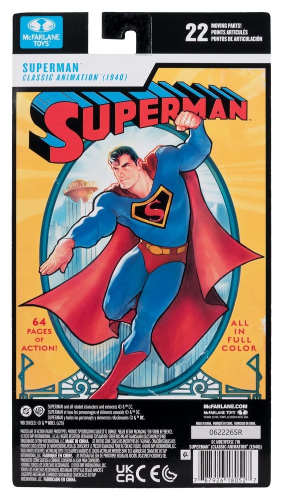 DC Multiverse Actionfigur Superman (Classic Animation 1940) 19 cm Image 6