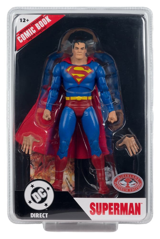 DC Direct Page Punchers Actionfigur Superman (Justice #1) (Red Platinum Edition) 19 cm Image 8