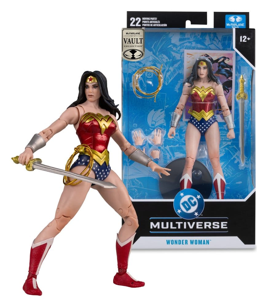 DC Multiverse McFarlane Vault Collection Actionfigur Wonder Woman (Classic) 18 cm Image 4