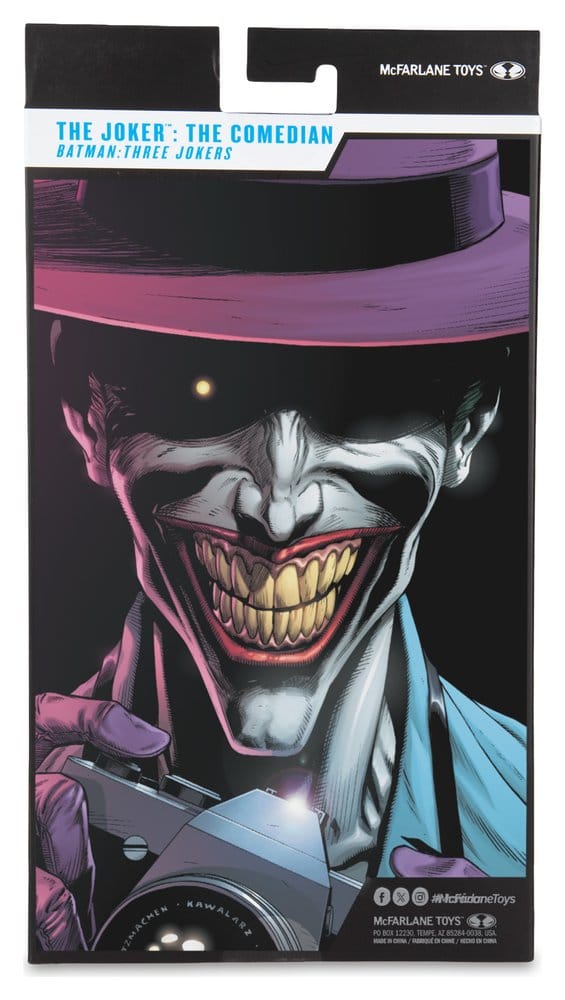 DC Multiverse McFarlane Vault Collection Actionfigur The Joker (The Comedian) (Batman: Three Jokers) 18 cm Image 9