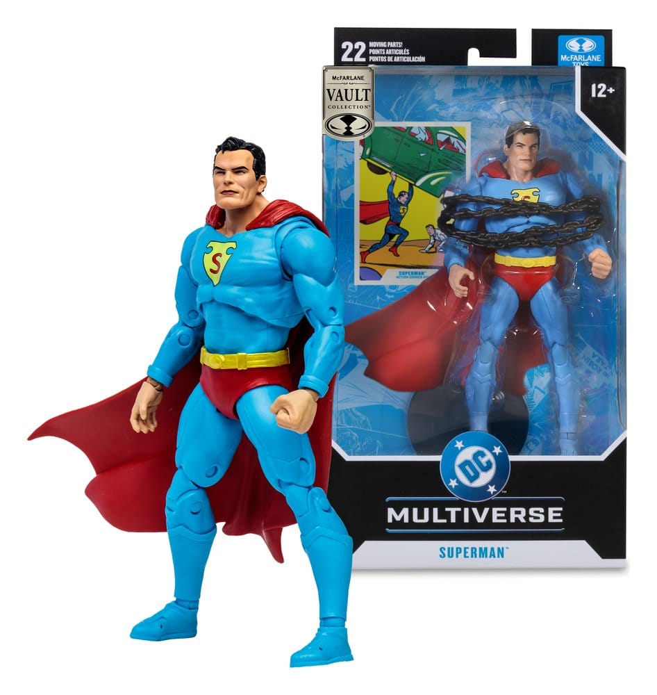 DC Multiverse McFarlane Vault Collection Actionfigur Superman (Action Comics) 18 cm Image 4
