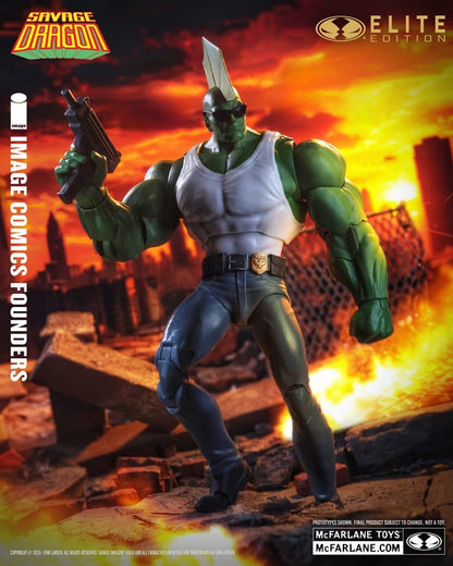 Savage Dragon Image Comics Founders Series McFarlane Elite Edition Actionfigur Dragon 20 cm Image 2