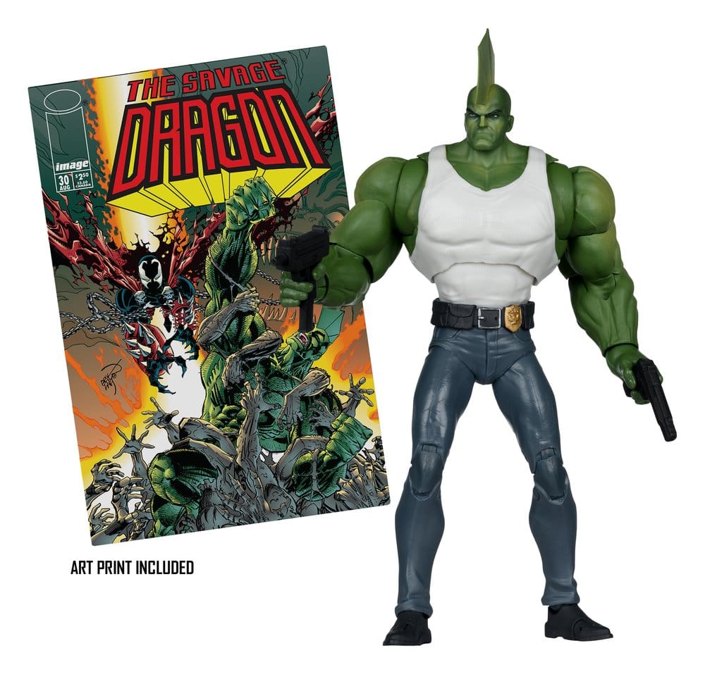 Savage Dragon Image Comics Founders Series McFarlane Elite Edition Actionfigur Dragon 20 cm Image 3