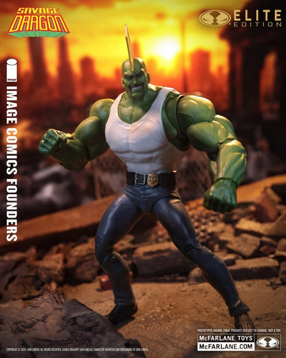 Savage Dragon Image Comics Founders Series McFarlane Elite Edition Actionfigur Dragon 20 cm Image 5
