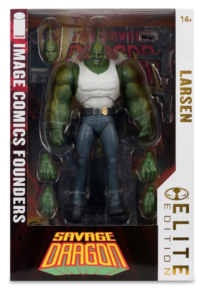 Savage Dragon Image Comics Founders Series McFarlane Elite Edition Actionfigur Dragon 20 cm Image 18