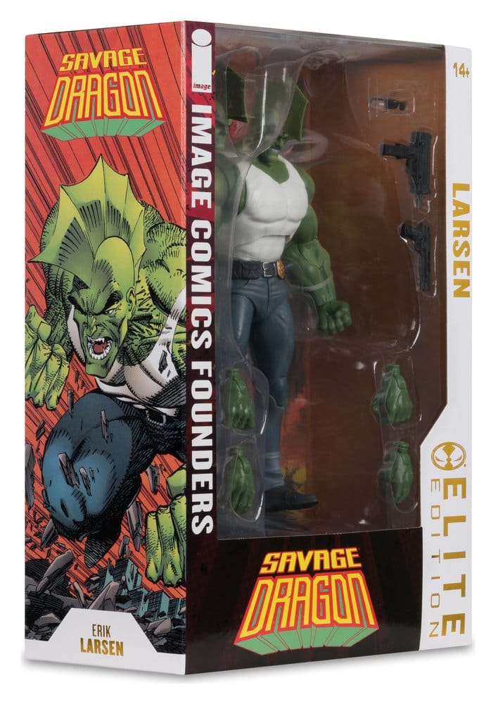 Savage Dragon Image Comics Founders Series McFarlane Elite Edition Actionfigur Dragon 20 cm Image 19