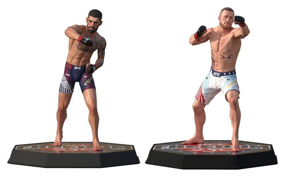UFC McFarlane’s SportsPicks Actionfiguren 2er-Pack Ilia Topuria vs Justin Gaethje (Freedom 250) 18 cm Image 2