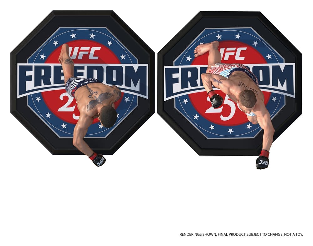 UFC McFarlane’s SportsPicks Actionfiguren 2er-Pack Ilia Topuria vs Justin Gaethje (Freedom 250) 18 cm Image 3