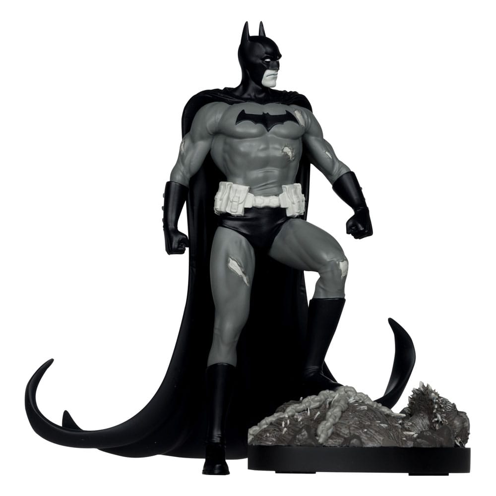 DC Direct Statue 1/10 Batman by Bjorn Barends (Black White) 18 cm Image 1