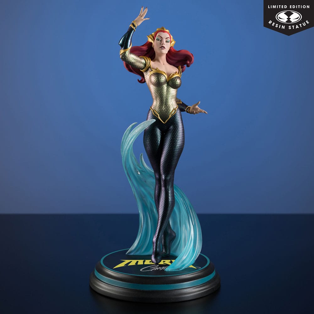 DC Direct Cover Girls Statue 1/8 Mera by J. Scott Campbell 26 cm Image 3