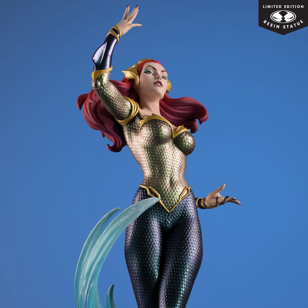 DC Direct Cover Girls Statue 1/8 Mera by J. Scott Campbell 26 cm Image 5