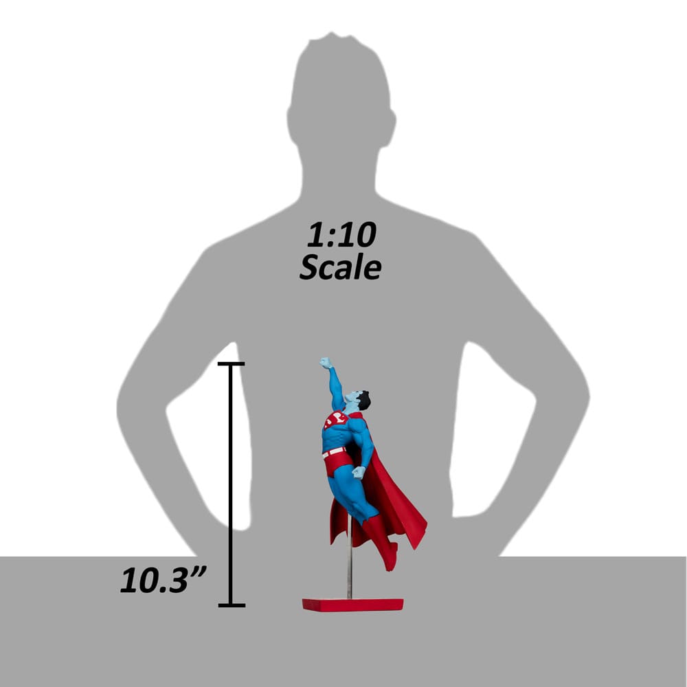 DC Direct Statue 1/10 Superman Red and Blue: Superman by Gary Frank Limited Edition 26 cm Image 4