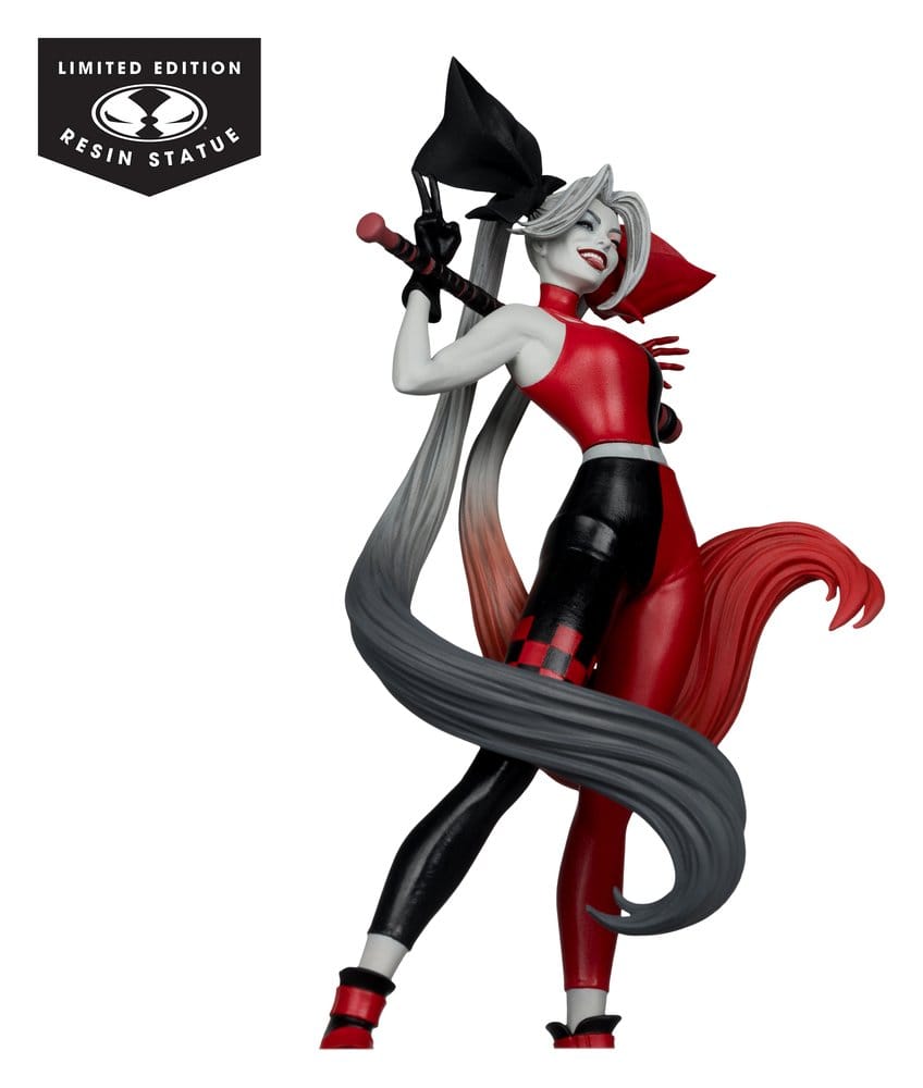 DC Direct Harley Quinn: Red, White & Black Statue 1/10 Harley Quinn by Alex Garner 21 cm Image 3
