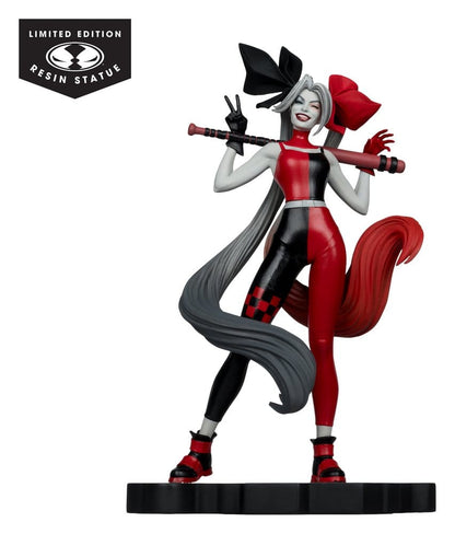 DC Direct Harley Quinn: Red, White & Black Statue 1/10 Harley Quinn by Alex Garner 21 cm Image 4